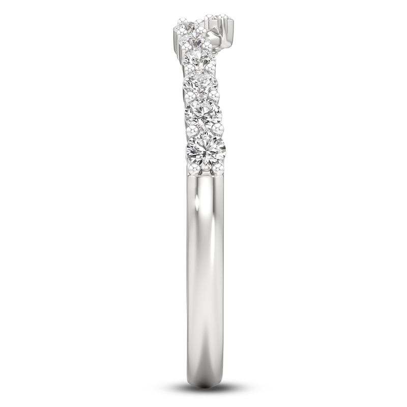 Main Image 3 of J'Lure Lab-Grown Diamond Wedding Band 1/4 ct tw 18K White Gold