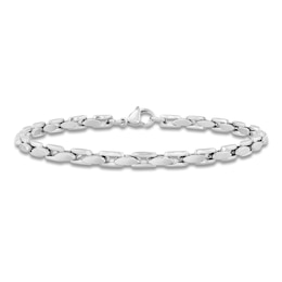 Men's Link Bracelet Stainless Steel 8.5"