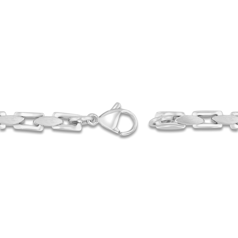 Main Image 3 of Men's Link Bracelet Stainless Steel 8.5"
