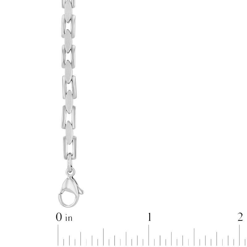 Main Image 4 of Men's Link Bracelet Stainless Steel 8.5"