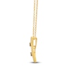 Thumbnail Image 2 of Le Vian Diamond Multi-Row Crisscross Necklace 1/2 ct tw 14K Honey Gold 19"
