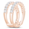 Thumbnail Image 2 of Princess-Cut Lab-Grown Diamond Enhancer Ring 2 ct tw 14K Rose Gold