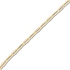 Thumbnail Image 3 of Italia D'Oro Stampato Paperclip Chain Bracelet 6mm Hollow 14K Yellow Gold 7.25"