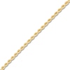 Thumbnail Image 2 of Silk Rope Chain Bracelet 3mm Solid 14K Yellow Gold 7.5"