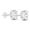 Thumbnail Image 3 of Round-Cut Lab-Grown Diamond Solitaire Stud Earrings 6 ct tw 14K White Gold (SI2/F)