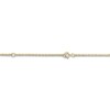 Thumbnail Image 3 of Roman Numeral Date Vertical Tag Necklace 14K Yellow Gold 18"