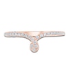 Thumbnail Image 3 of Pnina Tornai Diamond Loop Anniversary Band 1/4 ct tw 14K Rose Gold