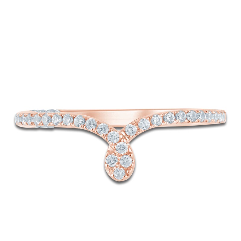 Main Image 3 of Pnina Tornai Diamond Loop Anniversary Band 1/4 ct tw 14K Rose Gold