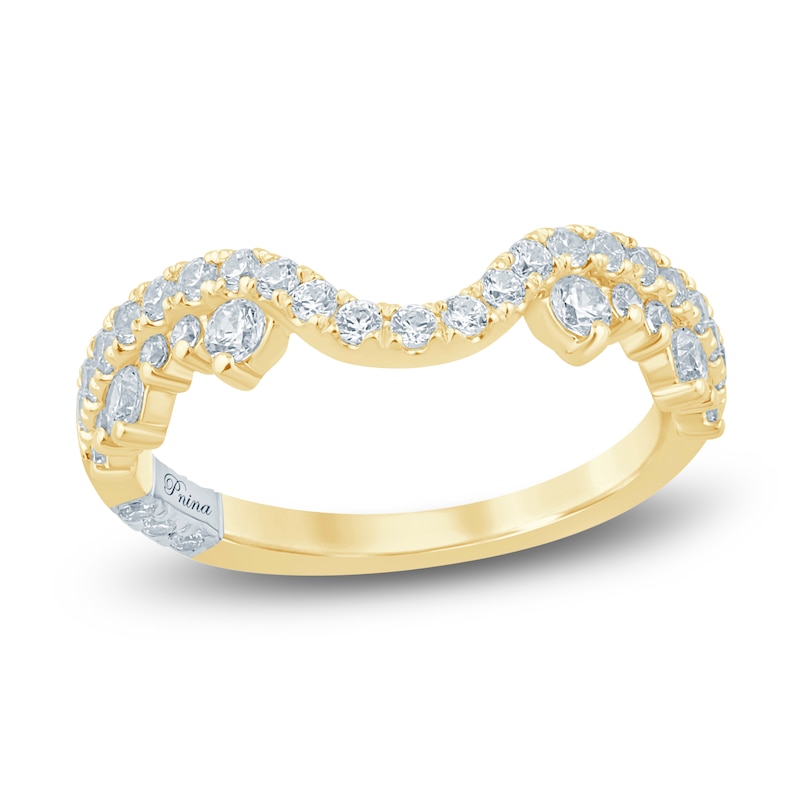 Main Image 1 of Pnina Tornai Diamond Contour Anniversary Band 5/8 ct tw 14K Yellow Gold
