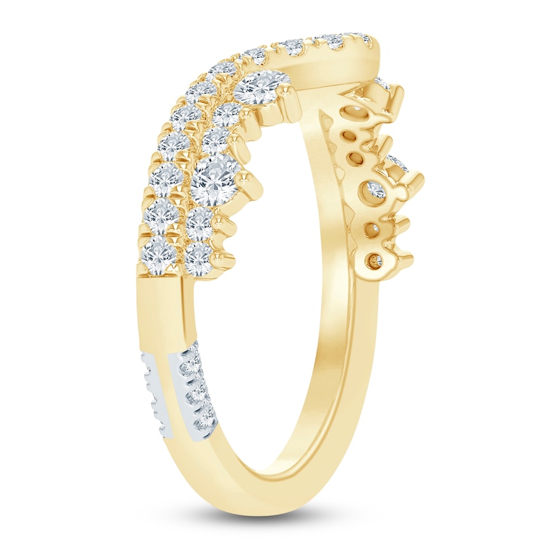 Main Image 2 of Pnina Tornai Diamond Contour Anniversary Band 5/8 ct tw 14K Yellow Gold