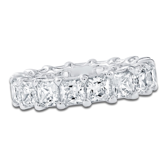 Chosen Certified Princess-Cut Diamond Eternity Band 6-3/4 to 8-5/8 ct tw Platinum