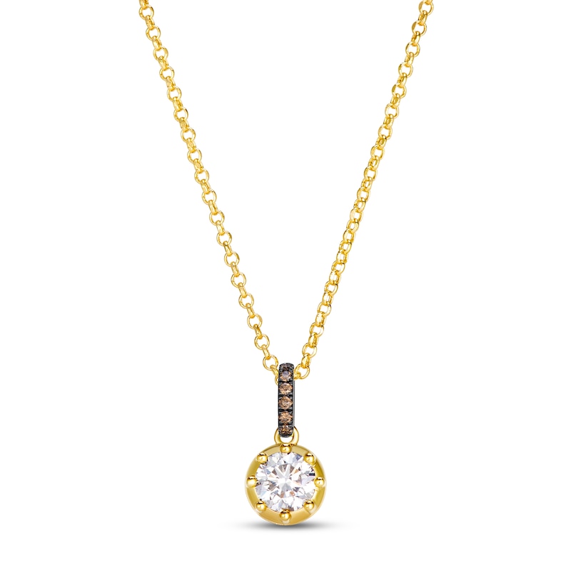 Main Image 1 of Le Vian Georgian Collection Diamond Necklace 3/4 ct tw 14K Honey Gold 19"