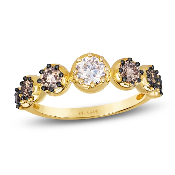 Le Vian Georgian Collection Diamond Ring 1 ct tw 14K Honey Gold