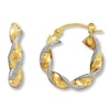 Thumbnail Image 0 of Hoop Earrings 14K Yellow Gold