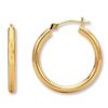 Thumbnail Image 1 of Hoop Earrings 14K Yellow Gold