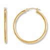 Thumbnail Image 0 of Hoop Earrings 14K Yellow Gold 30mm