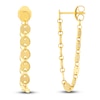 Chain Earrings 14K Yellow Gold