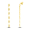 Thumbnail Image 1 of Tapered Disc Drop Earrings 14K Yellow Gold