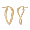 Thumbnail Image 0 of Twist Hoop Earrings 10K Yellow Gold