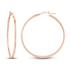 Thumbnail Image 1 of Hoop Earrings 14K Rose Gold 40mm