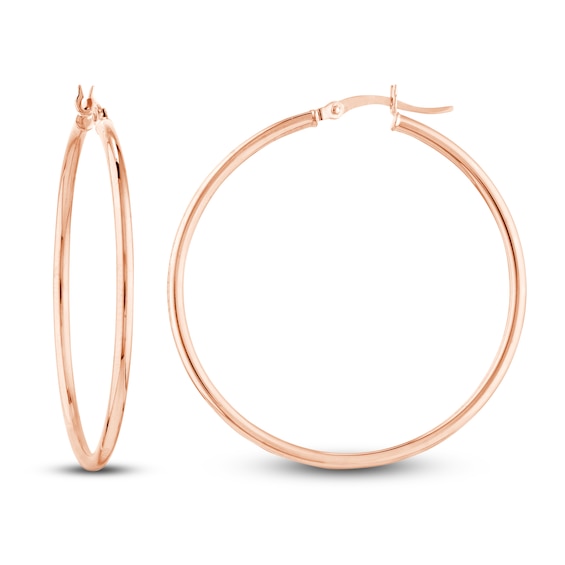 Hoop Earrings 14K Rose Gold Jared