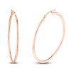 Thumbnail Image 2 of Hoop Earrings 14K Rose Gold 40mm