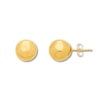 Thumbnail Image 1 of Round Ball Stud Earrings 10K Yellow Gold