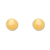 Thumbnail Image 1 of Round Ball Stud Earrings 10K Yellow Gold