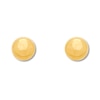 Thumbnail Image 2 of Round Ball Stud Earrings 10K Yellow Gold