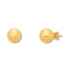 Thumbnail Image 3 of Round Ball Stud Earrings 10K Yellow Gold