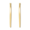 Thumbnail Image 2 of Round 50mm Hoop Earrings 10K Yellow Gold
