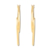 Thumbnail Image 2 of Round 50mm Hoop Earrings 10K Yellow Gold