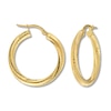 Thumbnail Image 0 of Twist Hoop Earrings 14K Yellow Gold