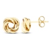 Thumbnail Image 1 of Love Knot Earrings 14K Yellow Gold