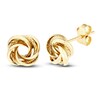 Thumbnail Image 2 of Love Knot Earrings 14K Yellow Gold