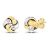 Thumbnail Image 1 of Love Knot Earrings 14K Two-Tone Gold