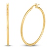 Thumbnail Image 1 of Hoop Earrings 14K Yellow Gold 40mm