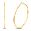 Thumbnail Image 2 of Hoop Earrings 14K Yellow Gold 50mm