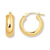Thumbnail Image 1 of Hoop Earrings 14K Yellow Gold 15mm