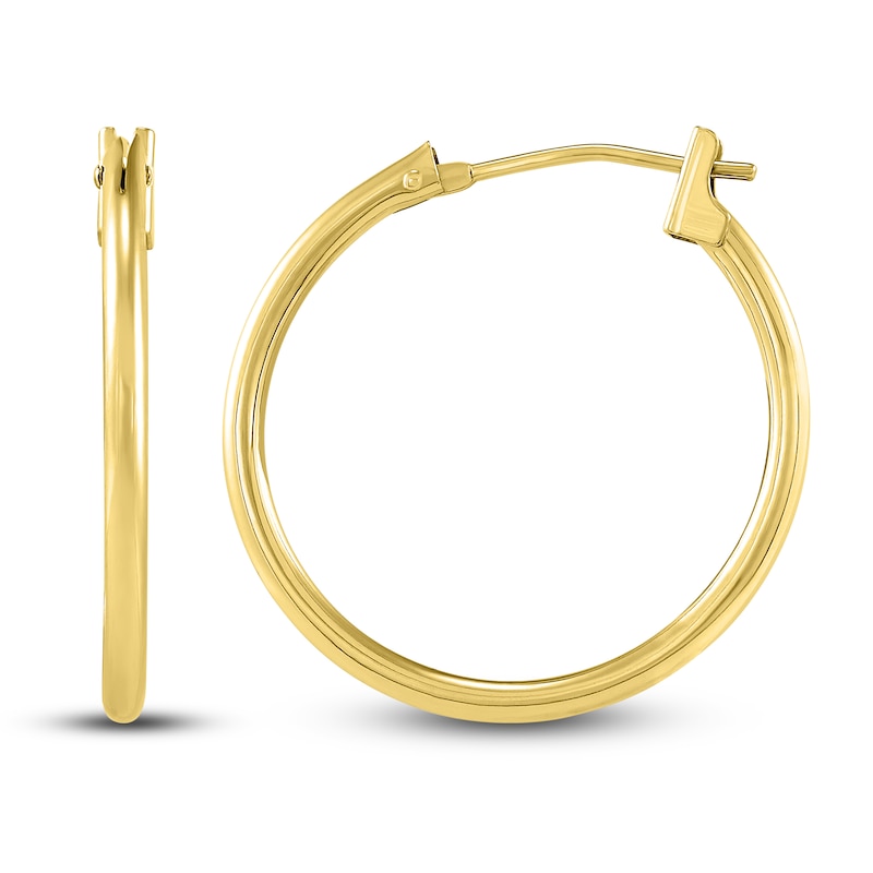 Main Image 1 of Hoop Earrings 14K Yellow Gold 18mm
