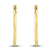 Thumbnail Image 2 of Hoop Earrings 14K Yellow Gold 18mm