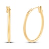 Thumbnail Image 1 of Hoop Earrings 14K Yellow Gold 21mm