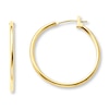 Thumbnail Image 1 of Hoop Earrings 14K Yellow Gold 25mm