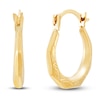 Thumbnail Image 2 of Children's Hoop Earrings 14K Yellow Gold