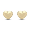 Thumbnail Image 1 of Heart Earrings 14K Yellow Gold