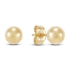Thumbnail Image 2 of Ball Stud Earrings 6mm 14K Yellow Gold