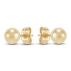 Thumbnail Image 3 of Ball Stud Earrings 6mm 14K Yellow Gold