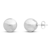 Thumbnail Image 1 of Ball Stud Earrings 10mm 14K White Gold