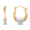 Thumbnail Image 1 of Children's Hoop Earrings 14K Yellow Gold