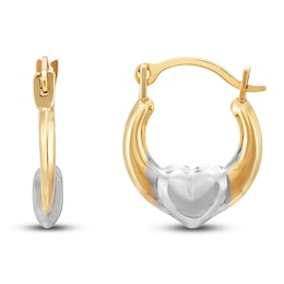 Children's Hoop Earrings 14K Yellow Gold